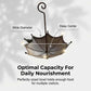 ☂️ Limited-time Special Price:£ 13.99!!!🕊️ Umbrella-shaped hanging feeder and waterer for birds