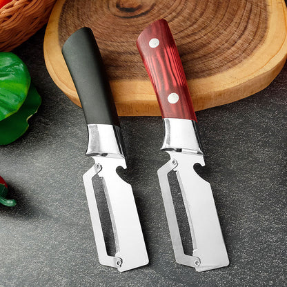 🥕 50% OFF NOW! 🔪 Thickened Stainless Steel Multi-Peeler – Razor-Sharp, Ergonomic & Peels/Juliennes for Effortless Meal Prep 🥗