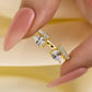 💍✨Sparkly Teardrop Open Ring for Women