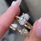 💍✨Sparkly Teardrop Open Ring for Women