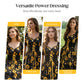 ⏰LIMITED TIME 50% OFF!🔥Women's Print Puff Sleeve Dress