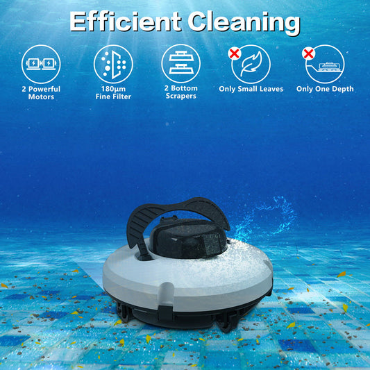 🔥 New arrival 50% OFF 🎁🤖40% OFF🌊 Pool Cleaning Robot | Cordless · Powerful Suction · Smart Navigation · One-Touch Start · Easy-to-Remove Filter Basket