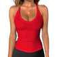 💖Last Day Special Price ￡9.99!! & 50% OFF💥Women's Ribbed V-Neck Tank Top👚
