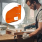 Heavy-Duty Chainsaw Wall Mount 🪓 – Solid Iron, Rust-Proof Powder Coating, Universal Cradle for Gas & Electric Saws, Quick Install