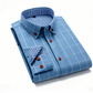 📢📢40% OFF !! ⏰Men's Modern Fit Windowpane Shirt
