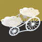 🍰 LIMITED-TIME 50% OFF! ✨ Two-Tier Carriage Serving Stand – Elegant, Heart Details, Tool-Free Assembly 🍽️