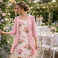 🎊2026 New Arrivals 50% OFF🎁Women's Elegant Chiffon Dress & Cardigan 2-Piece Set
