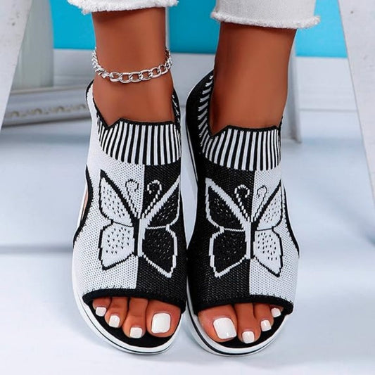 🎁New Arrival 55% OFF💥Women's Casual Peep-Toe Platform Beach Sandals