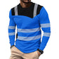🏕️Men's Printed Round-neck Long-sleeve Shirt