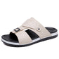 📢📢50% OFF !! ⏰Men's Faux Leather Slip-On Sandals