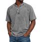 🔥New arrivals now on sale-Men's Casual Band Collar Short Sleeve Shirt