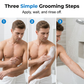 🧔💨 Men's Gentle Hair Removal Cream – No Razor, No Pain, No Irritation | Smooth in 5 Mins ⏱️✨