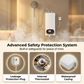 💧 50% OFF NOW! 🔥 Instant Electric Water Heater – Tankless, LED Display & Multi-Safety – Compact for Sinks, RVs & Cabins 🏠