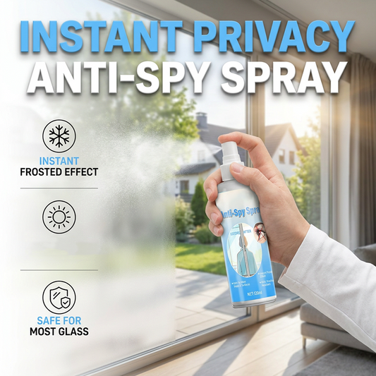 🕵️‍♂️🚫 Anti-spy window spray – one-way privacy, sunlight in, prying eyes out.