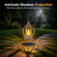 Realistic Flame Solar Hanging Lantern
