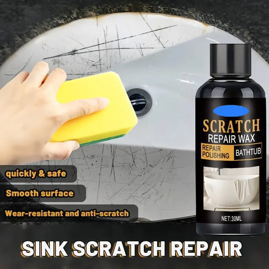 Bathroom Scratch Repair Wax with Sponge