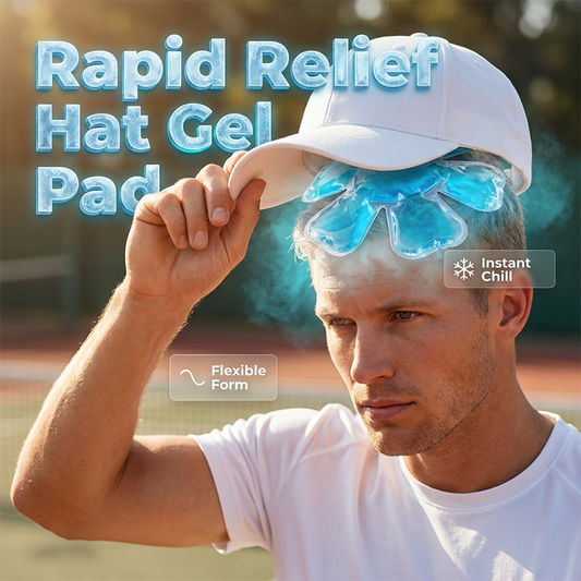 🔥LIMITED TIME 50% OFF!🔥50K+ SOLD!   Reusable Cooling Ice Pack for Hat – Activates with water – Keeps you cool for hours – perfect for outdoor sports, gardening or travel ☀️✨🧢