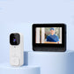 🚪 Easy-Install Video Doorbell with 4.3" Monitor — No Drilling, Long Battery Life