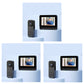 🚪 Easy-Install Video Doorbell with 4.3" Monitor — No Drilling, Long Battery Life