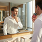 🪒⚡ Dual-head electric shaver – waterproof, USB-charging, perfect for travel!