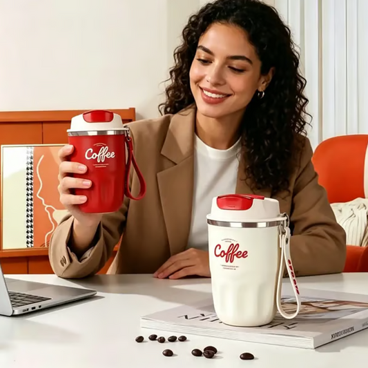 📢📢40% OFF !! ⏰Stainless Steel Insulated Coffee Cup