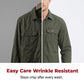 Men's Long Sleeve Cotton Workwear Shirt