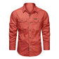 Men's Long Sleeve Cotton Workwear Shirt