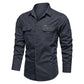 Men's Long Sleeve Cotton Workwear Shirt
