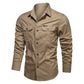 Men's Long Sleeve Cotton Workwear Shirt