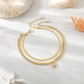 📿✨ Initial letter necklace – water-resistant, hypoallergenic, perfect gift!