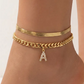 📿✨ Initial letter necklace – water-resistant, hypoallergenic, perfect gift!