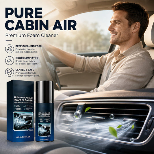 🚗Car Air Conditioner Foam Cleaner Deep Vent Odor Eliminator