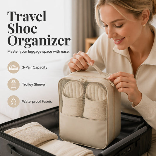 ⏳ Limited-Time Flash Sale! ✨Portable Travel Shoe Bag for Luggage