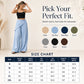 🌿Women's Irregular Wrap Wide-Leg Pants