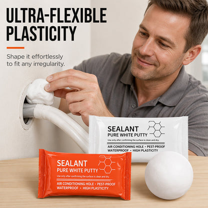 📢📢40% OFF !! ⏰Waterproof Wall Hole Sealing Clay for Air Conditioner Pipes