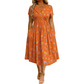 💎 Exclusive Deal 🛍️Women's V-Neck Floral Print Dress with Twist Waist