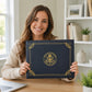 📢📢40% OFF !! ⏰United States Birth Certificate Holder Elegant Gold Foil Protective Cover