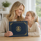 📢📢40% OFF !! ⏰United States Birth Certificate Holder Elegant Gold Foil Protective Cover