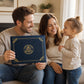 📢📢40% OFF !! ⏰United States Birth Certificate Holder Elegant Gold Foil Protective Cover