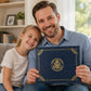 📢📢40% OFF !! ⏰United States Birth Certificate Holder Elegant Gold Foil Protective Cover