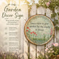 Vintage Garden Wall Plaque