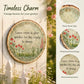 Vintage Garden Wall Plaque