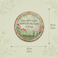 Vintage Garden Wall Plaque