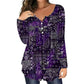 Women's Elegant V-Neck Button Top