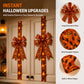 🎃✨ Limited Time Halloween Deal – LED Lighted Halloween Cabinet Bow Decoration | Glowing Pumpkin & Ghost Ribbon for Doors, Cabinets & Home Decor 👻