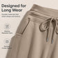 Women's Casual Drawstring Knee-Length Capri Pants