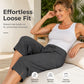 Women's Casual Drawstring Knee-Length Capri Pants