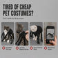  🦇Halloween Pet Spider Costume Scary Plush Dog Cat Transformation Outfit🐱🐶