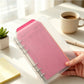 Frosted Binder with 12 Envelopes