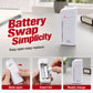 💰 Instant Discount ⏳Portable Emergency Phone Charger AA Battery Powered Power Bank with LED Flashlight